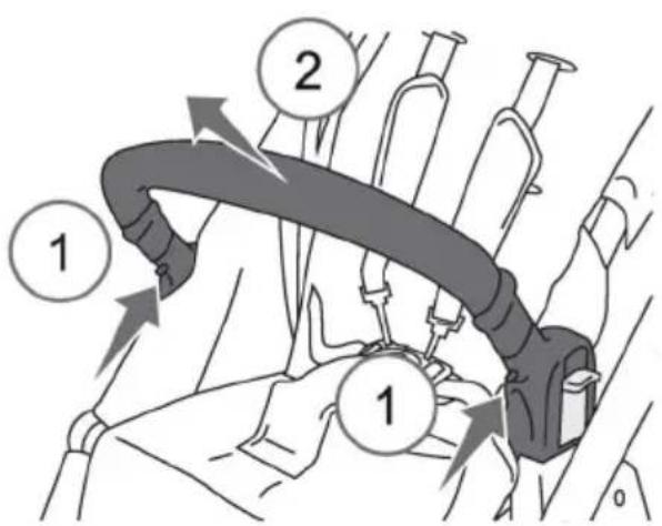 Topmark Pure T8050 - ARMLEHNE ABMONTIEREN - 1