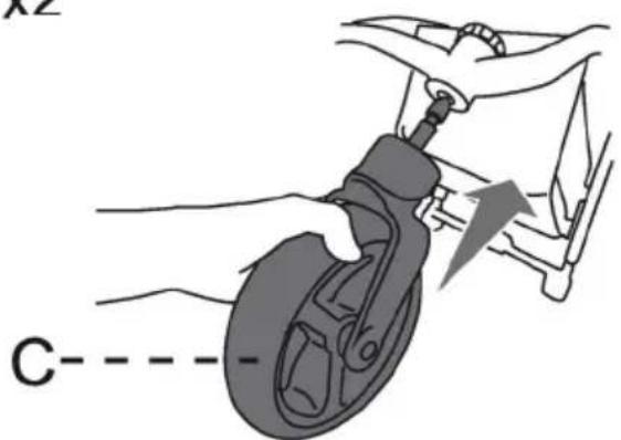 Topmark Pure T8050 - RAD-BAUGRUPPE - 2