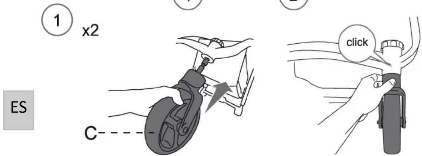 Topmark Pure T8050 - MONTAJE DE RUEDA - 2
