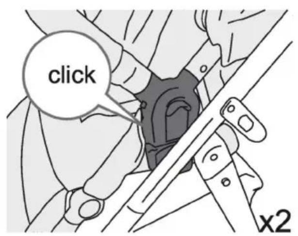 Topmark Pure T8050 - AVERTISSEMENT: UTILISEZ TOUJOURS LA CEINTURE. NE JAMAIS UTILISER L'ENTREJAMBE SANS LA CEINTURE DE MAINTIEN. - 2