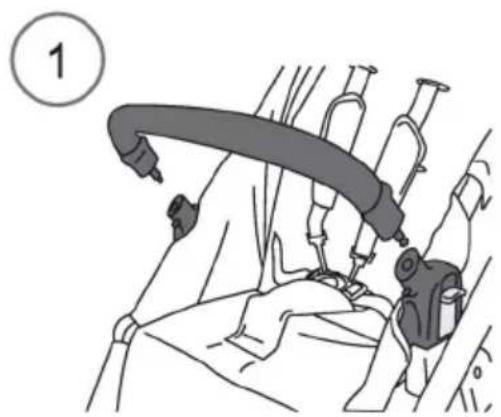 Topmark Pure T8050 - MONTAGE DER ARMLEHNE - 2