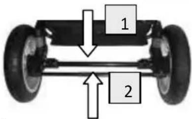 Topmark 2 Combi T8030 - TO USE REAR BRAKE - 1