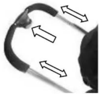 Topmark 2 Combi T8030 - HÖHENVERSTELLBARER GRIFF - 1