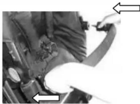 Topmark 2 Combi T8030 - BENUTZUNG DES SICHHEITSBÜGELS - 1