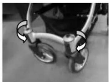 Topmark 2 Combi T8030 - MONTAGE DER VORDERRÄDER - 1