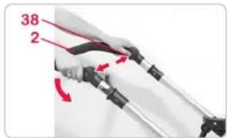 Römer BDUAL - Régler les roues pivotantes - 2