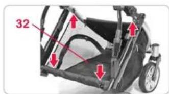 Römer BDUAL - Pour retirer les roues, procéder comme suit : - 2