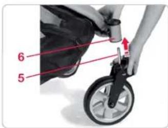 Römer BDUAL - Pour retirer les protections des roues, procéder comme suit : - 2