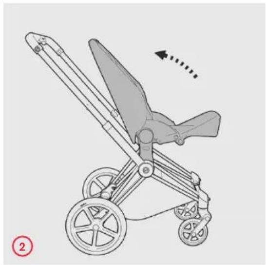 CYBEX Priam Lux Seat - BORTSKAFFELSE - 1