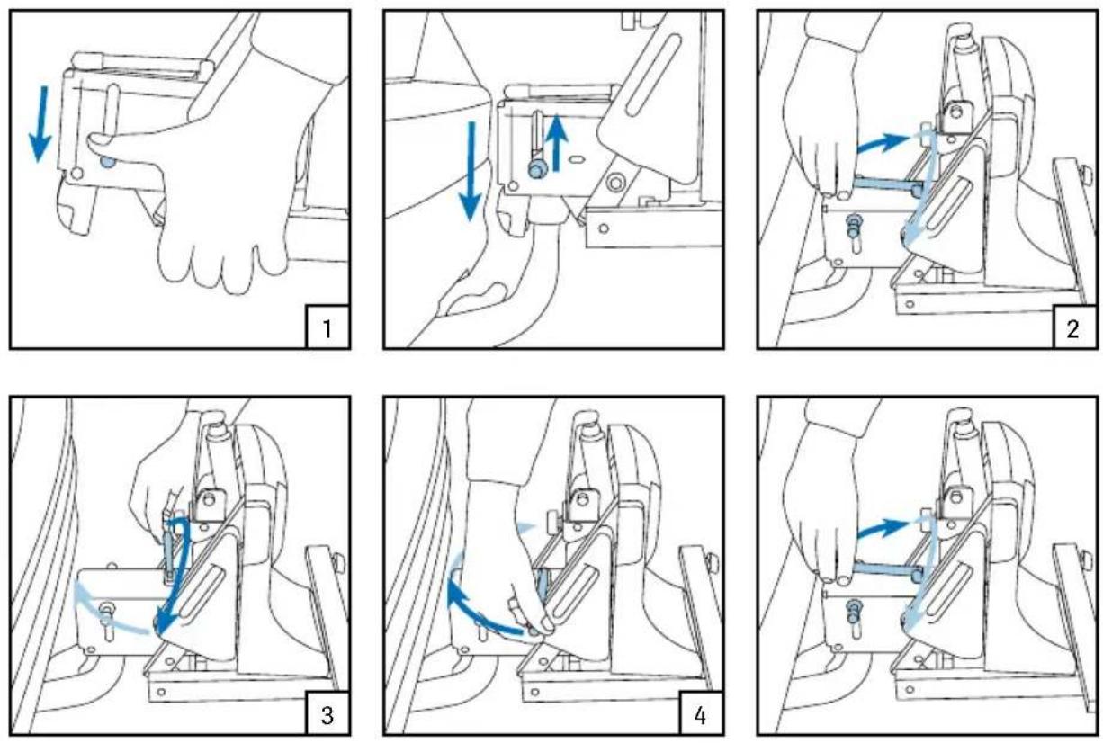 Twinny Load BikElift 2010 - Placer le porte-vélo pour le montage - 1