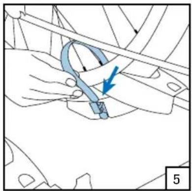 Twinny Load BikElift 2010 - Rotating the carrier up and securing it - 6