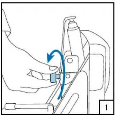 Twinny Load BikElift 2010 - Taking the bicycle off - 1