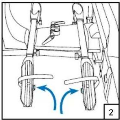 Twinny Load BikElift 2010 - Montage der Radkufen - 5