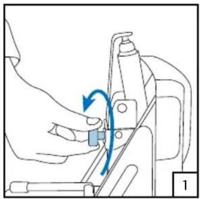 Twinny Load BikElift 2010 - Lowering the carrier - 1