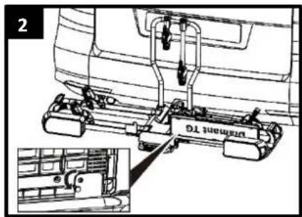 Pro-User Diamant SG3 - DISMANTLING THE BIKE CARRIER - 2