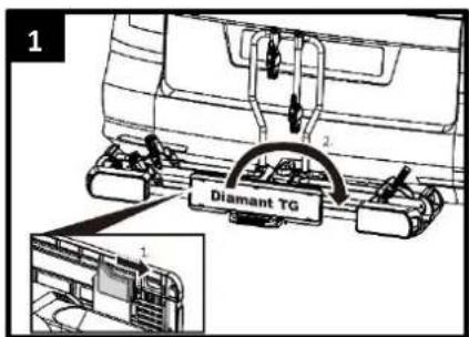 Pro-User Diamant SG3 - DEMONTAGE DES FAHRRADTRÄGERS - 1