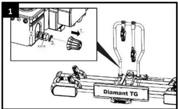 Pro-User Diamant SG3 - ADJUSTMENT OF THE QUICK CONNECTOR - 1