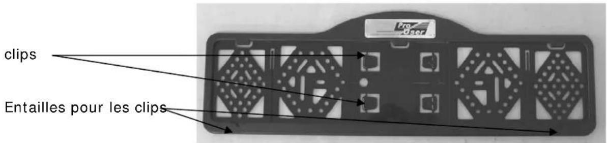 Pro-User Saffier IVqc 91723 - SUPPORT DE LA PLAQUE - 1