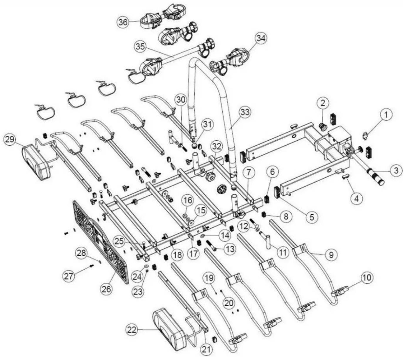 Pro-User Saffier IVqc 91723 - PARTS LIST - 1