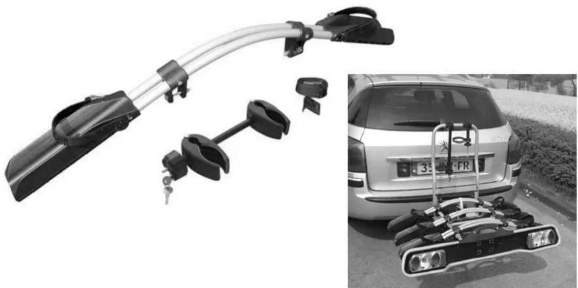 Pro-User Jade 91528 - Extension pour trois vélos - 1