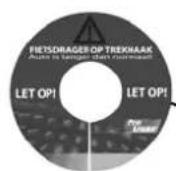 Pro-User Smaragd 91527 - MONTAGE VAN DE FIETSEN OP DE FIETSDRAGER - 5