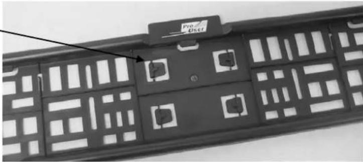 Pro-User Smaragd 91527 - SUPPORT DE LA PLAQUE - 1