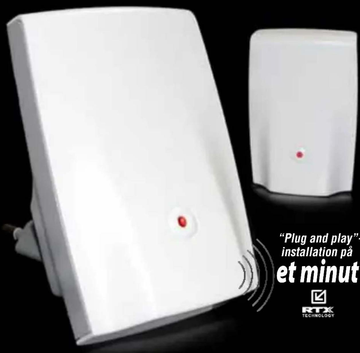 AUDIOLINE Wireless Phone Jack - Brugerhåndbog - 1