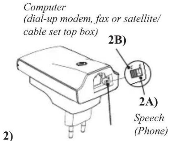 AUDIOLINE Wireless Phone Jack - EXTENSION UNIT INSTALLATION - 2