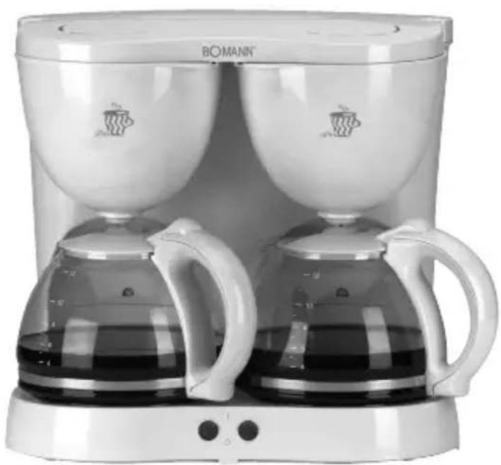 BOMANN CB 177 - Doppel-Kaffeeautomat - 1