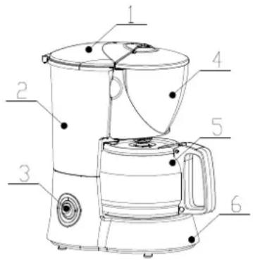 ALPINA SF7633 - Descritpion Des Pieces Detachees: - 1