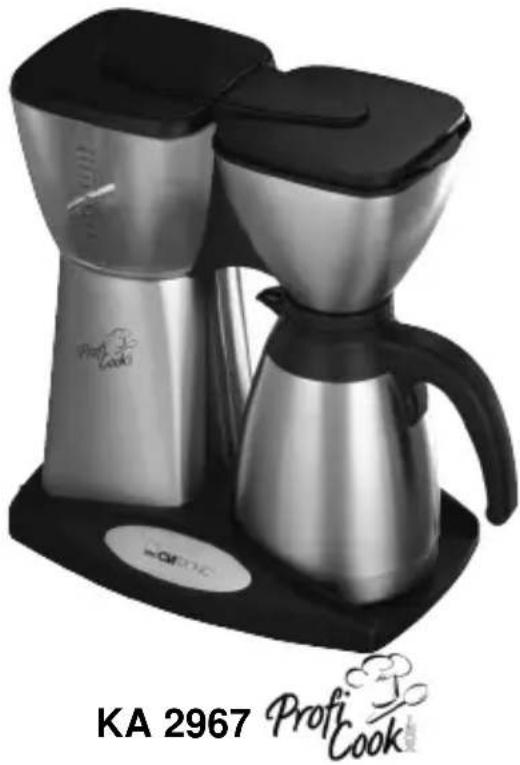 CLATRONIC KA 2967 - Kaffeeautomat - 1