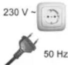 Efbe-Schott Travertino KA 550 - WICHTIGESICHERHEITSVORSCHRIFTEN - 1