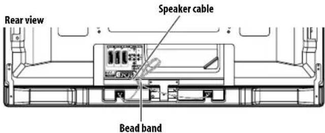 PIONEER PDP5080XA - Routing cables - 1