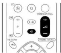 PIONEER PDP5080XA - Changing the volume and sound - 1