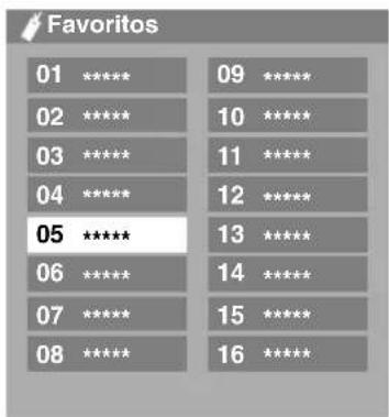 PIONEER PDP5080XA - Sintonización de sus canales favoritos - 1
