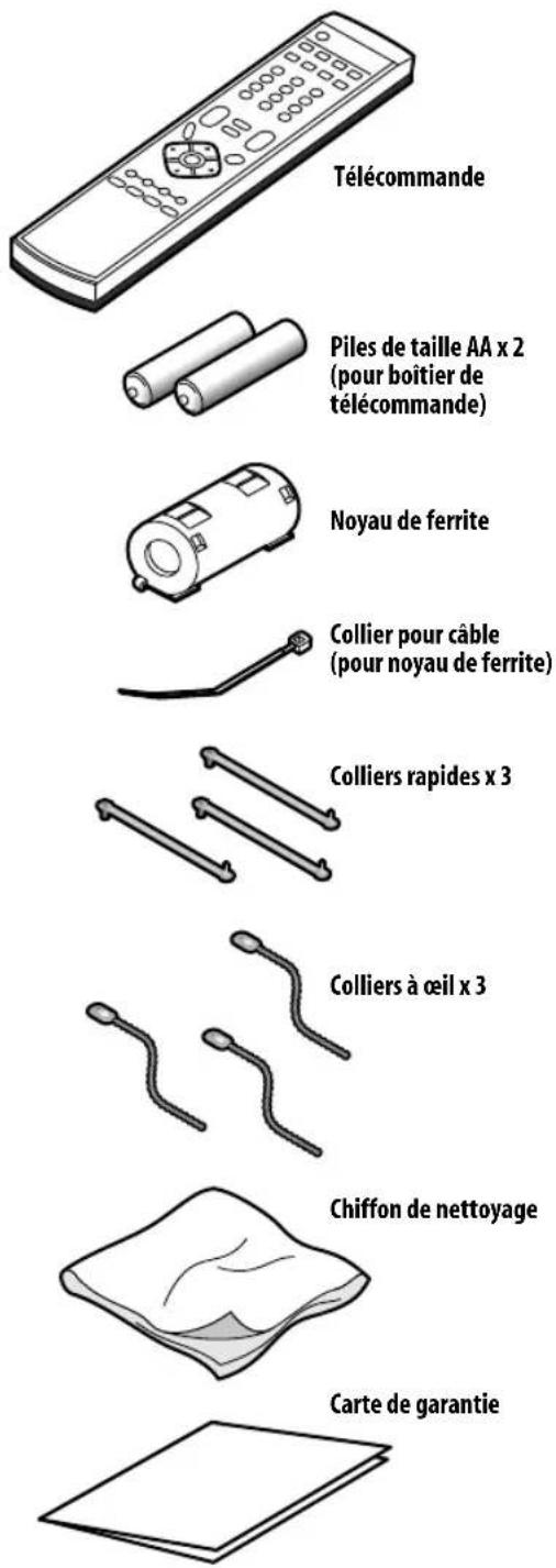 PIONEER PDP5080XA - Accessoires fournis - 1