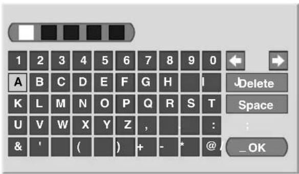 PIONEER PDP5080XA - Labeling TV channels - 2