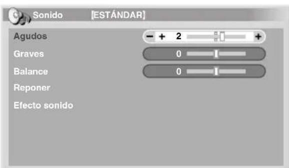 PIONEER PDP5080XA - Ajustes del sonido - 1