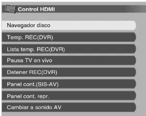 PIONEER PDP5080XA - Utilización de los manos del Control HDMI - 1