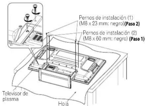 PIONEER PDP5080XA - Extracción del soporte - 1