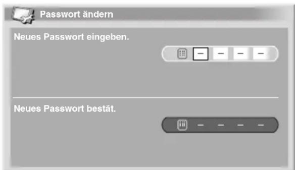 PIONEER PDP4280XA - Ändern des Passwords - 1