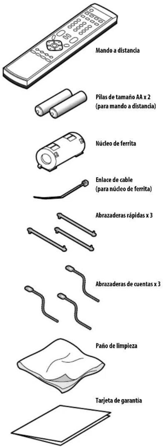PIONEER PDP4280XA - Accesorios suministrados - 1