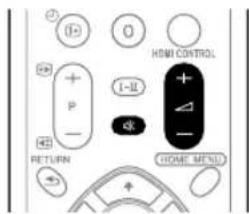 PIONEER PDP4280XA - Changing the volume and sound - 1