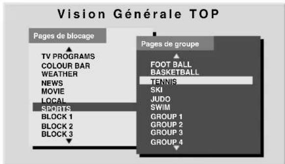 PIONEER PDP4280XA - Affichage des Vision Générale TOP - 1