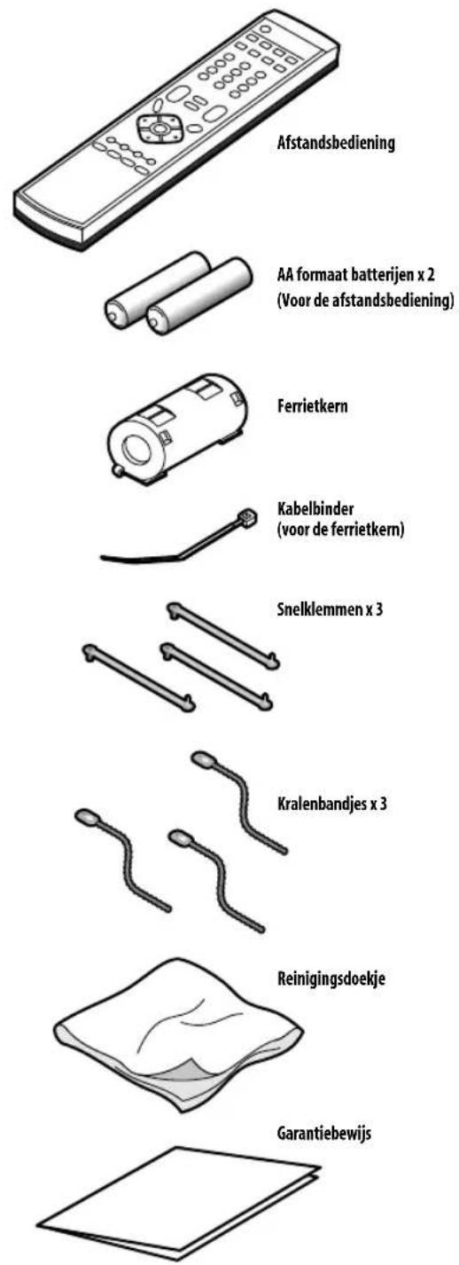 PIONEER PDP4280XA - Meegeleverde accessoires - 1