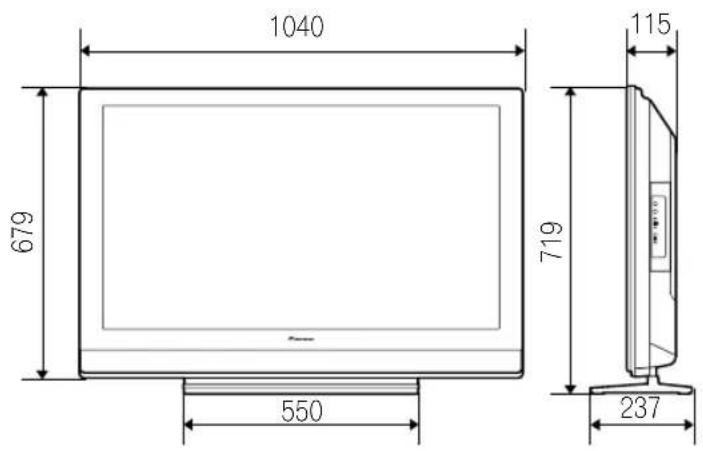 PIONEER PDP4280XA - Información adicional - 2