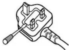 PIONEER PDP4280XA - IMPORTANT: THE MOULDED PLUG - 1