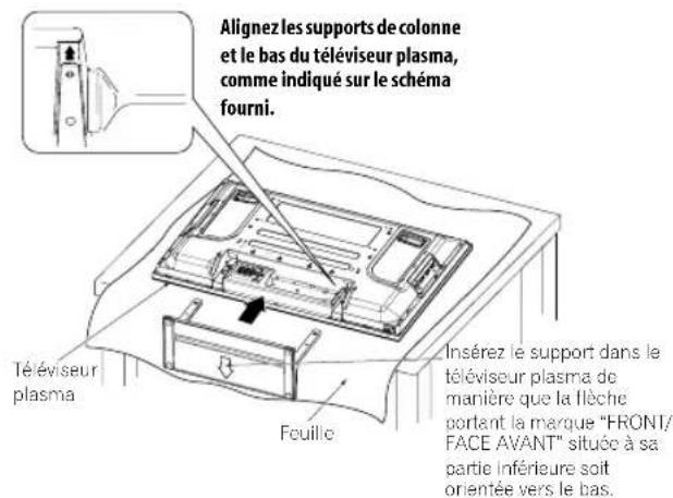 PIONEER PDP4280XA - Repose du support - 1