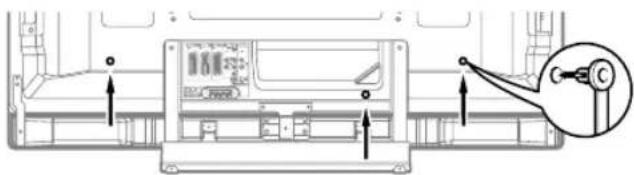 PIONEER PDP4280XA - Attaching speed clamps to the main unit - 1