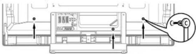 PIONEER PDP4280XA - Bevestigen van de draadklemmen aan het hoofdtoestel - 1